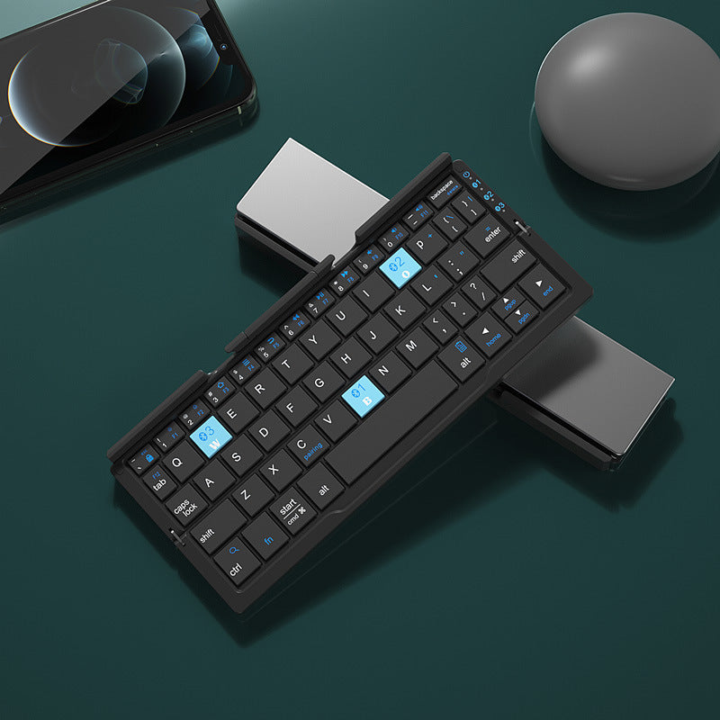 Mini Folding Bluetooth Keyboard - TheFindsByAzlan