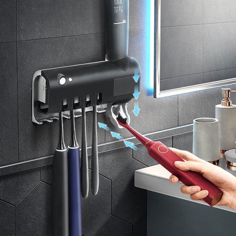 Intelligent UV Toothbrush Sterilizer Rack - TheFindsByAzlan