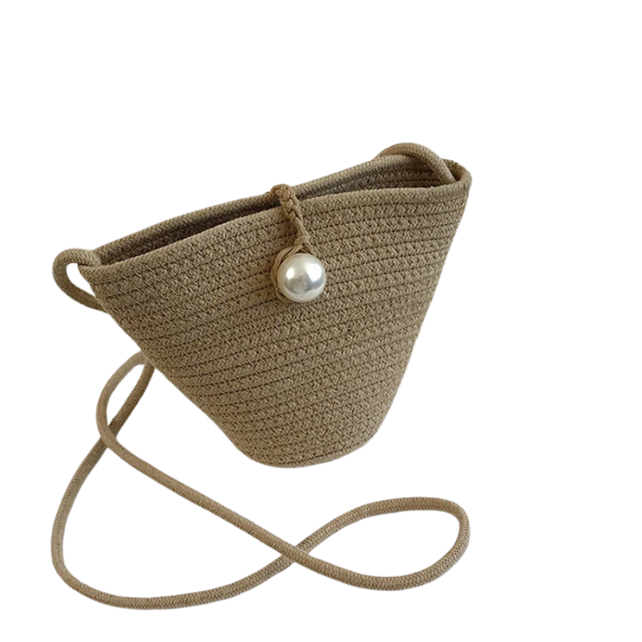Summer Straw Woven Cross Bag - TheFindsByAzlan