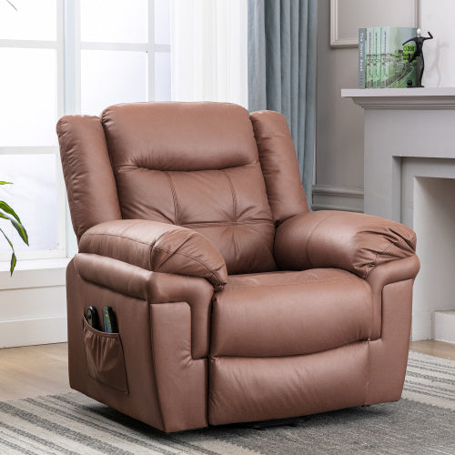 Power Lift Recliner,Lift Chairs Recliners For Elderly, Electric Massage Heating Chair For Seniors Living Room Armchair-Tech Cloth - TheFindsByAzlan