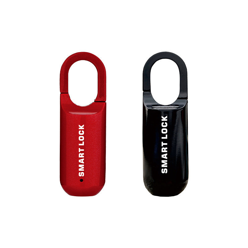 Smart USB Rechargeable Fingerprint Code Lock Easy To Carry Backpack Fingerprint Lock For Gym School Locker House Door Travel Luggage Backpack - TheFindsByAzlan