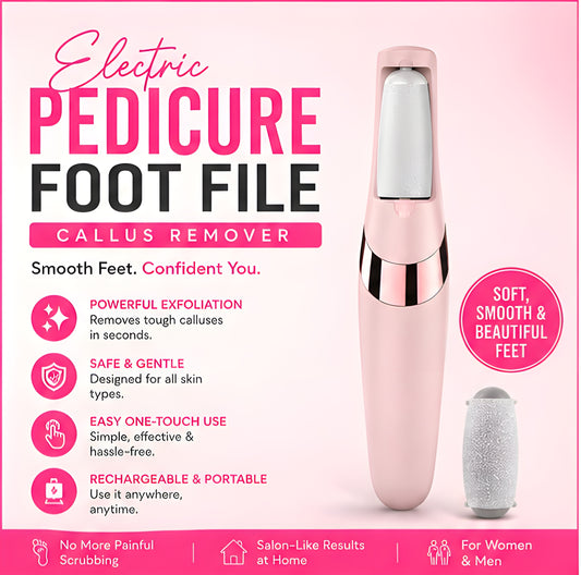 Electric Pedicure Foot File Callus Remover