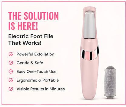 Electric Pedicure Foot File Callus Remover