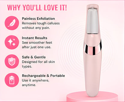 Electric Pedicure Foot File Callus Remover