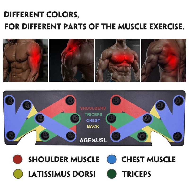 9 in 1 Push Up Fitness Rack - TheFindsByAzlan