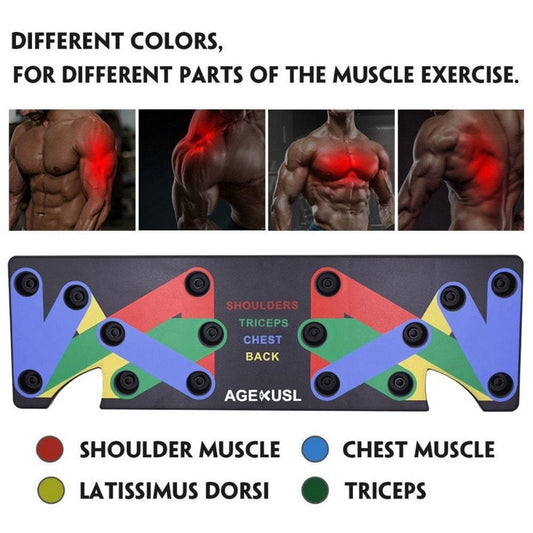 9 in 1 Push Up Fitness Rack - TheFindsByAzlan