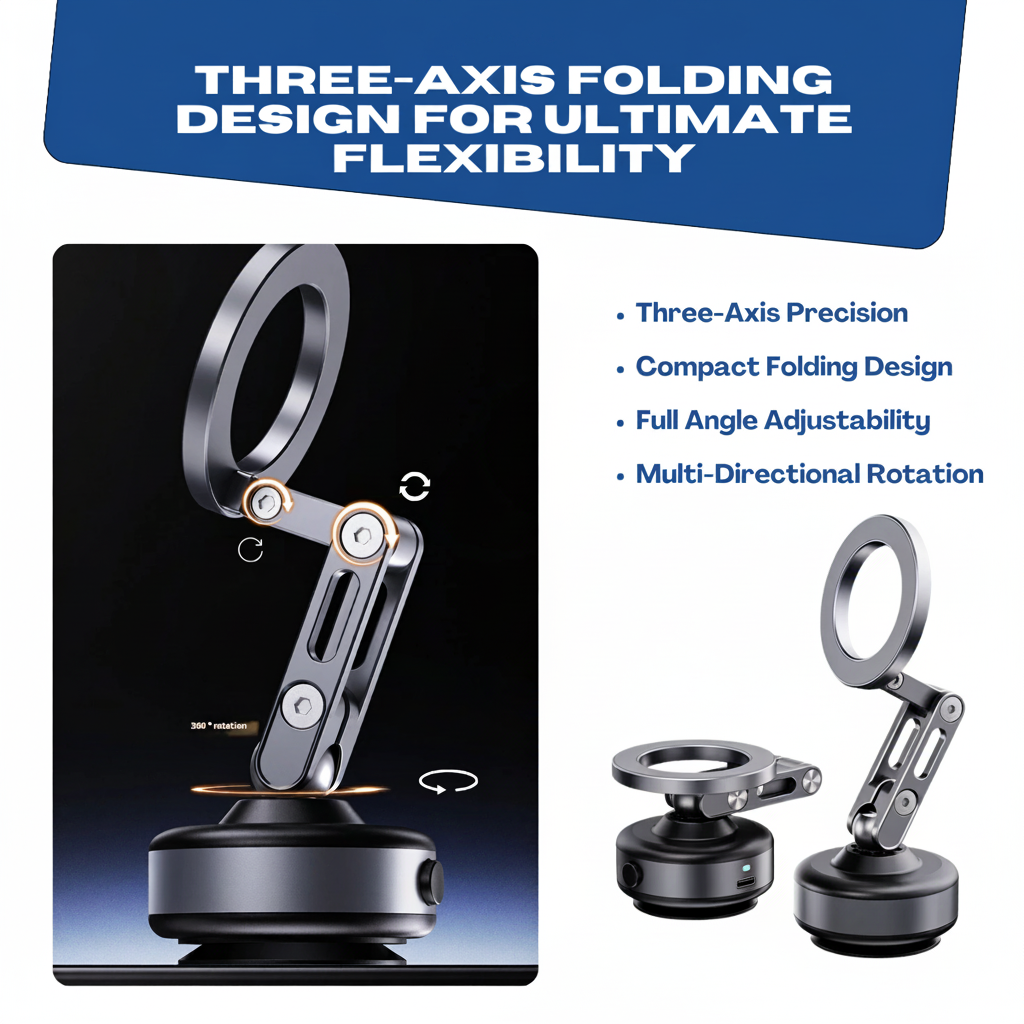360° Magnetic Car Phone Holder
