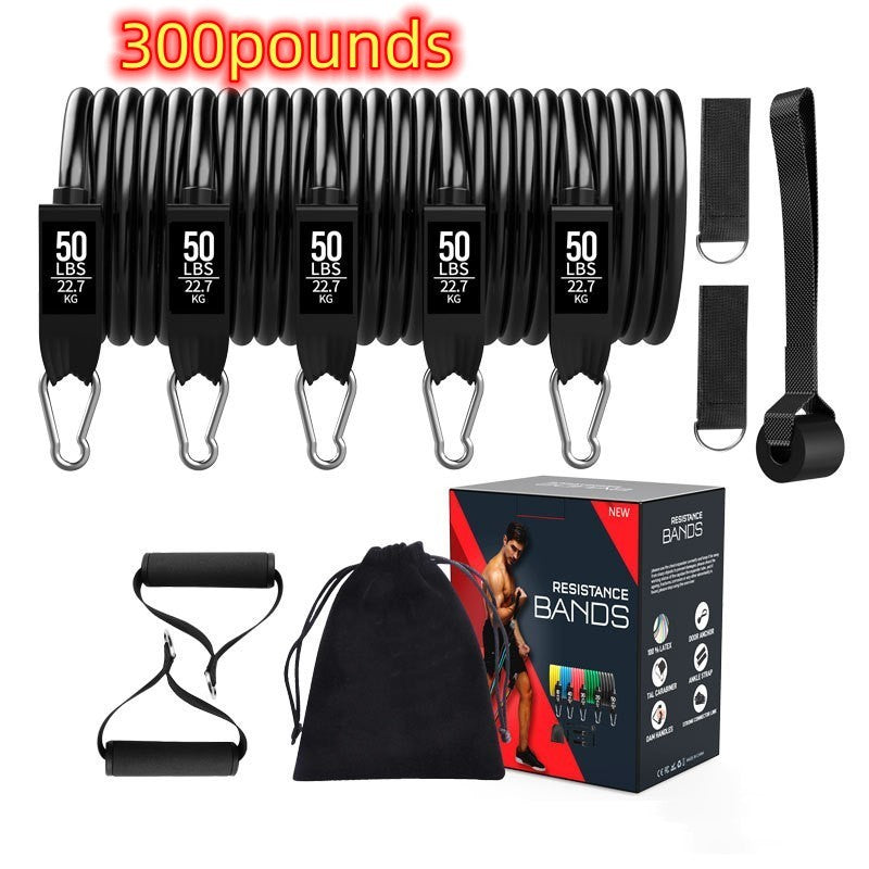 11 Piece Fitness Resistance Belt Suit - TheFindsByAzlan