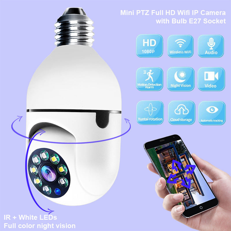 1080P Bulb WiFi Camera - TheFindsByAzlan
