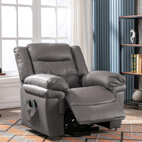 Power Lift Recliner,Lift Chairs Recliners For Elderly, Electric Massage Heating Chair For Seniors Living Room Armchair-Tech Cloth - TheFindsByAzlan