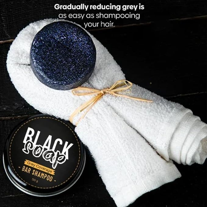 Black Bar Soap - TheFindsByAzlan