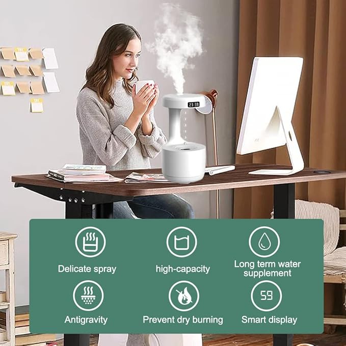 Anti-gravity Air Humidifier - TheFindsByAzlan