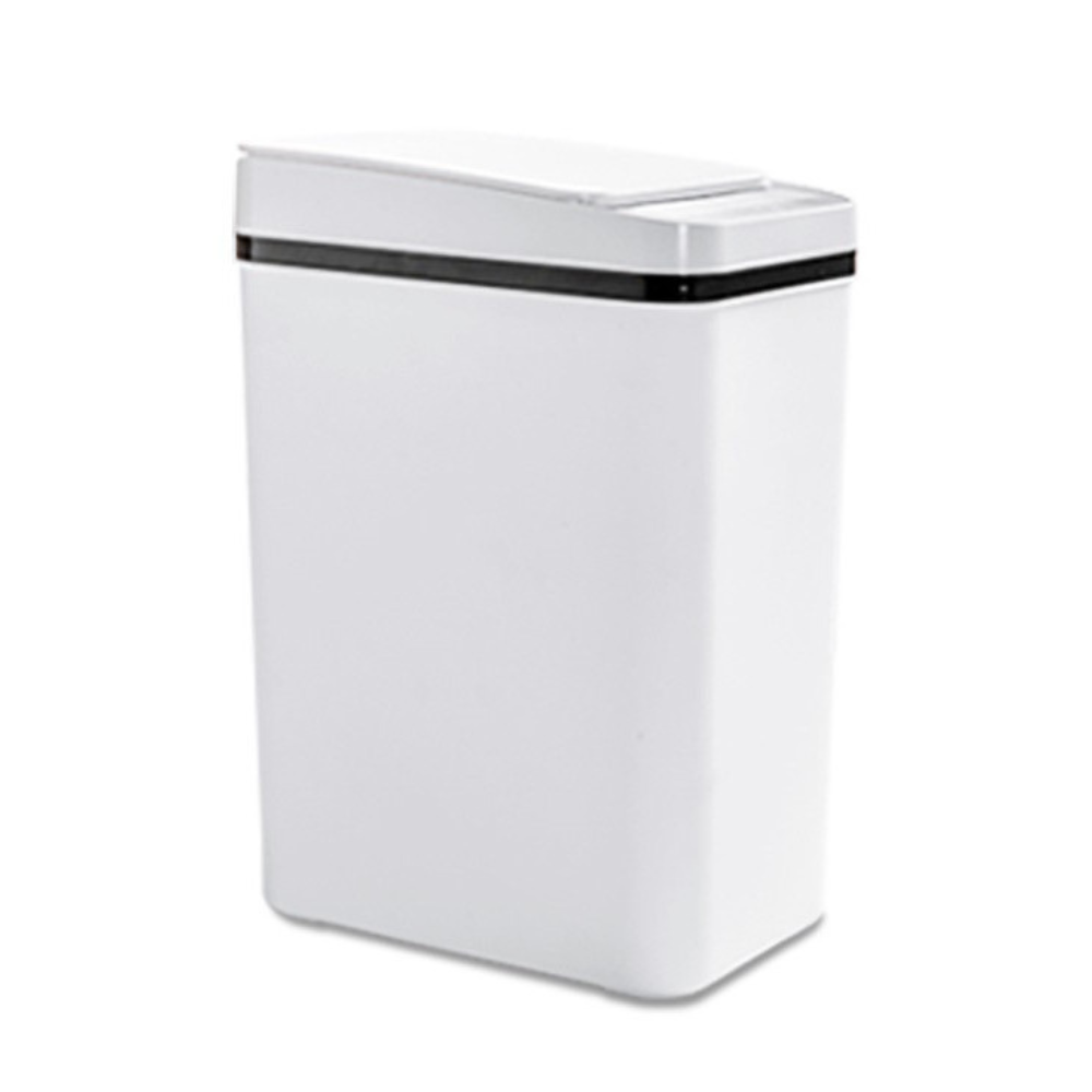 Intelligent Induction Automatic Flip Trash Can - TheFindsByAzlan