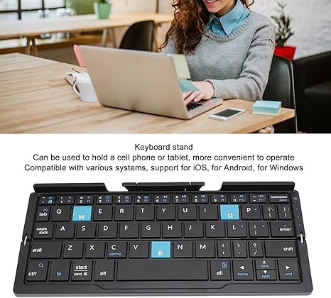 Mini Folding Bluetooth Keyboard - TheFindsByAzlan