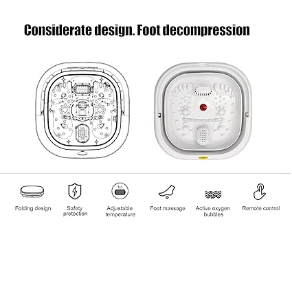 Footbath Massage Bucket - TheFindsByAzlan