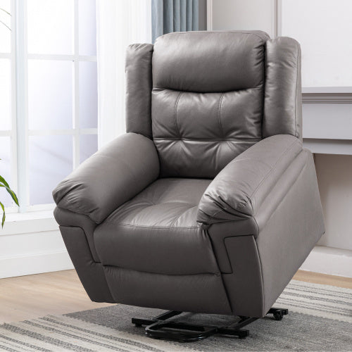 Power Lift Recliner,Lift Chairs Recliners For Elderly, Electric Massage Heating Chair For Seniors Living Room Armchair-Tech Cloth - TheFindsByAzlan