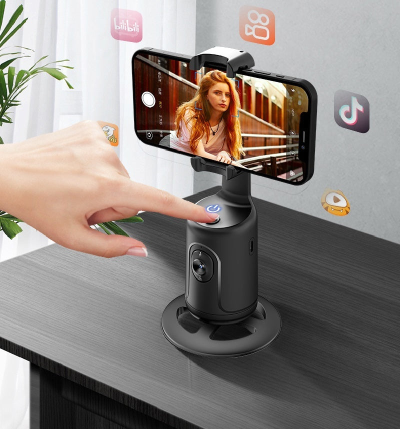 360° AI Smart Gimbal Face Tracking Phone Holder - TheFindsByAzlan