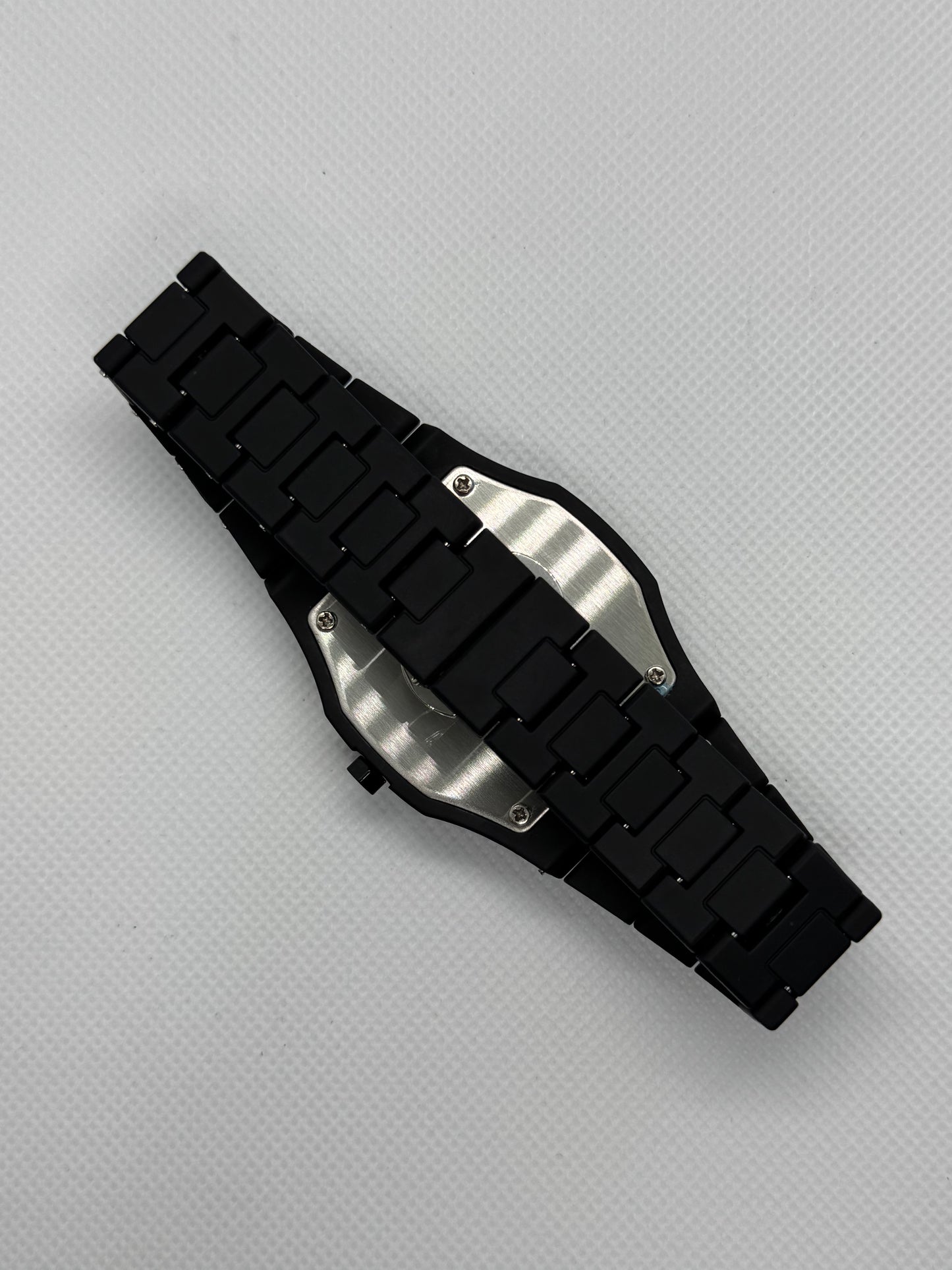 Black Arabic Aura Watch Flat 40% OFF - TheFindsByAzlan