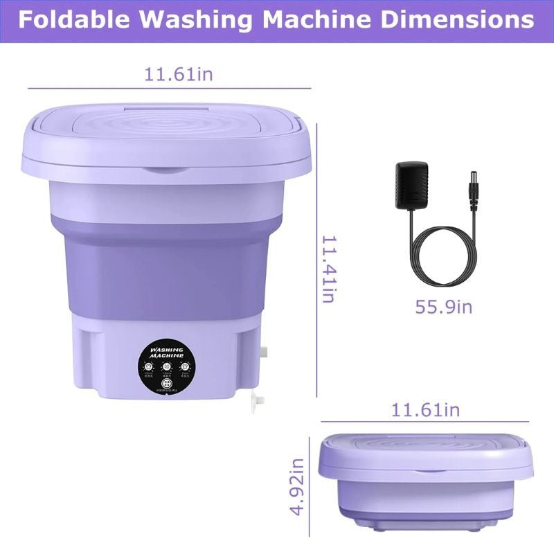 ™Foldable Mini Laundry Machine - TheFindsByAzlan