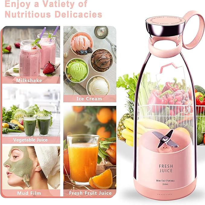™Portable Juicer Blender, for making fruit juice, milkshakes, and smoothies - TheFindsByAzlan