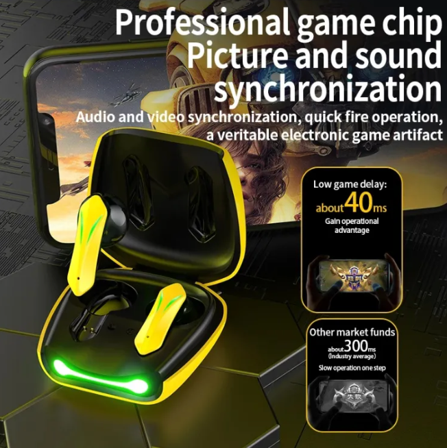 Wireless Earbuds Gaming Earphone - TheFindsByAzlan