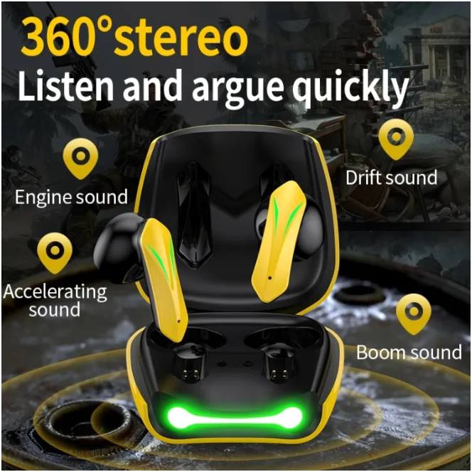 Wireless Earbuds Gaming Earphone - TheFindsByAzlan