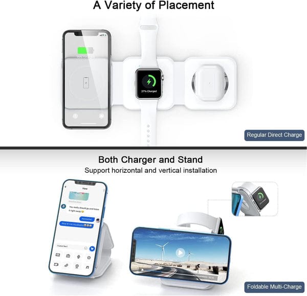 3-in-1 Wireless Charging Pad - TheFindsByAzlan