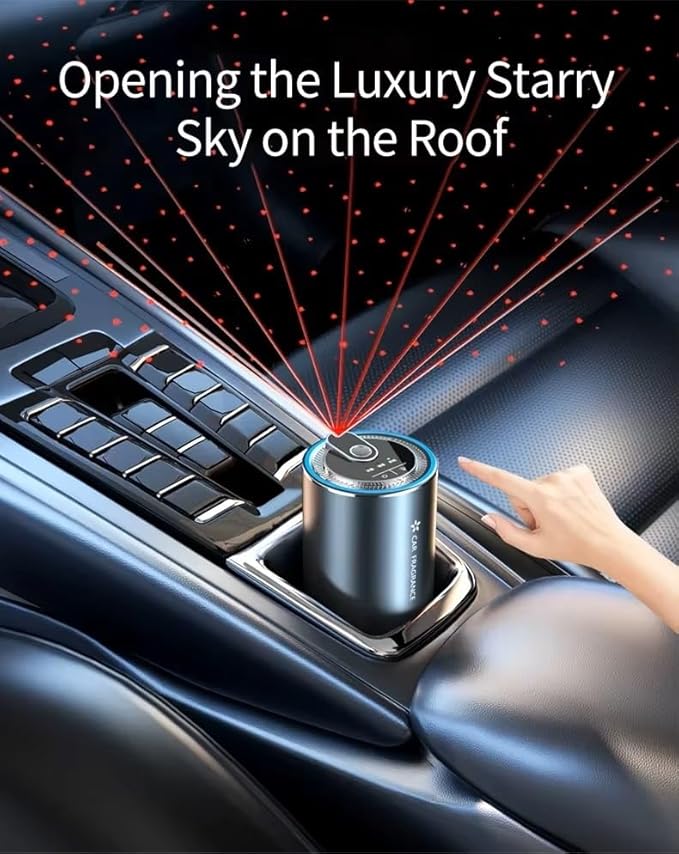 Car Fragrance diffuser with Light - TheFindsByAzlan