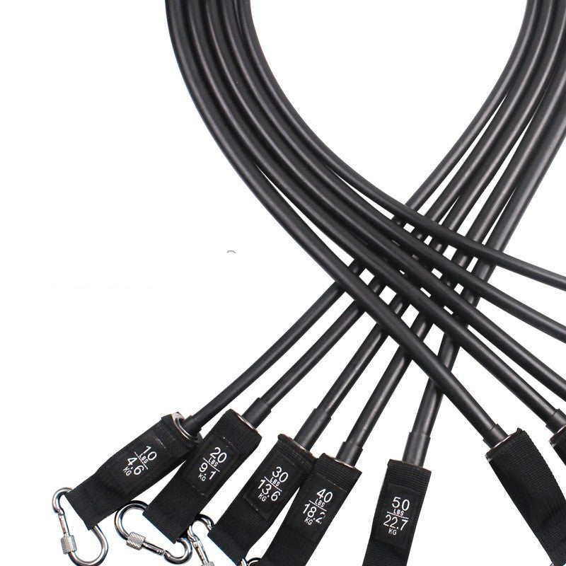 11 Piece Fitness Resistance Belt Suit - TheFindsByAzlan