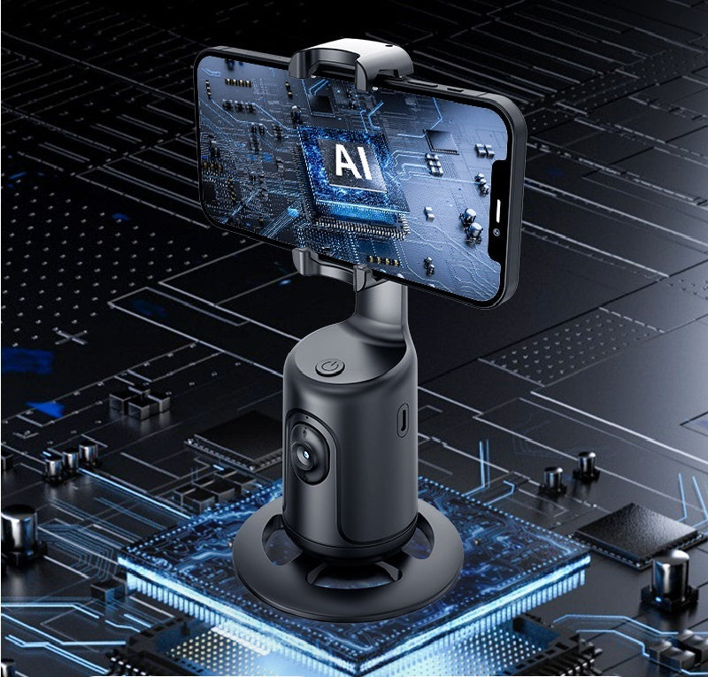 360° AI Smart Gimbal Face Tracking Phone Holder - TheFindsByAzlan