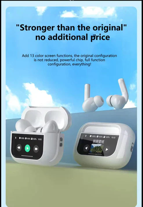 LED Display Earbuds - TheFindsByAzlan