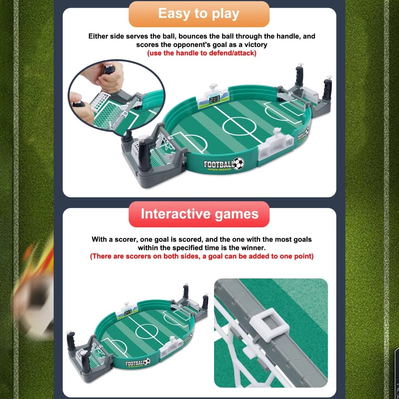 ™Mini Football Table Game - TheFindsByAzlan
