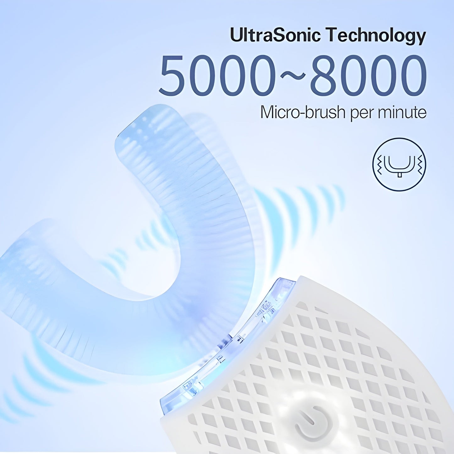 ™Smart Electric U-Shape Rechargeable tooth brush - TheFindsByAzlan